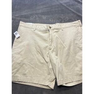 IZOD Saltwater Dockside Classic Fit Stretch Shorts Pale Khaki Size‎ 42 nwt